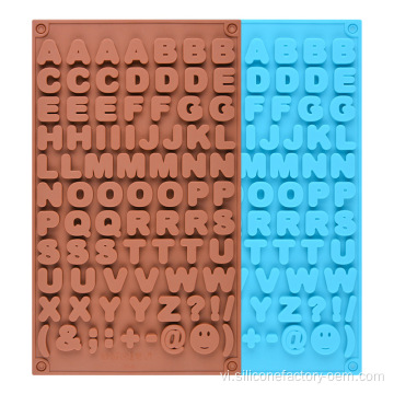 mẫu sô cô la silicone